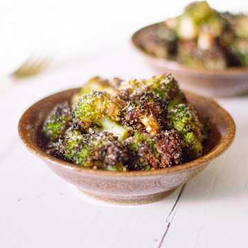 Crispy Parmesan Broccoli