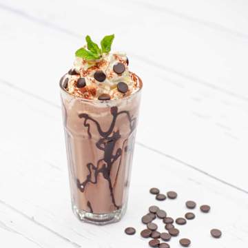 Mint Chocolate Milkshake
