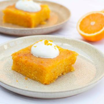 Flourless Orange Polenta Cake