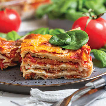Spinach & Ricotta Lasagna Bake