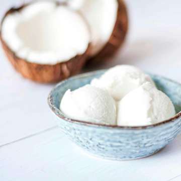 Dairy-Free Vanilla Coconut Ice Cream