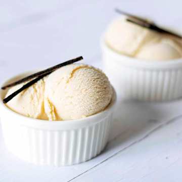 Dairy free, Lite Vanilla Ice Cream