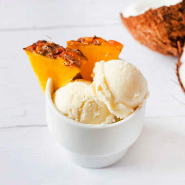 Pineapple-Coconut Sorbet