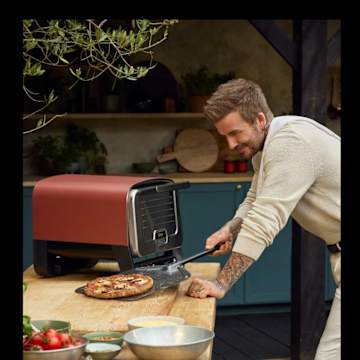 David Beckham's Single Shroom Pizza