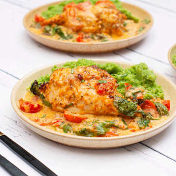 Tuscan Chicken & Green Mash