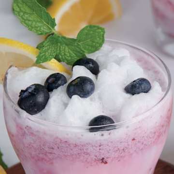 Frozen Blueberry Lemonade