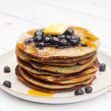 Gluten-Free Blueberry Buttermilk Pancakes