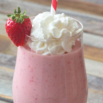 Strawberries and Creamiccino