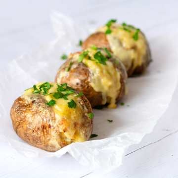 Cheesy Baked Potatoes