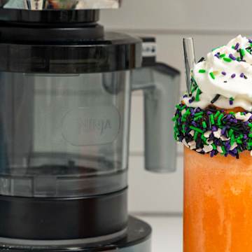 Spooky Orange Creamsicle Float