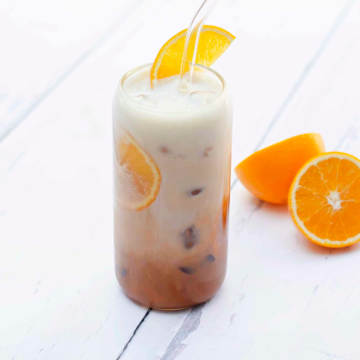 Orange Iced Latte