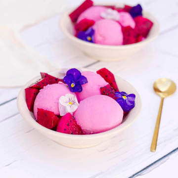 Dragon Fruit Ice Cream