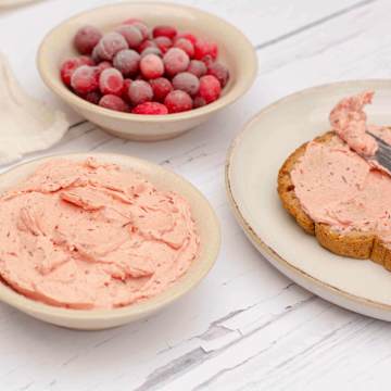 Drunken Whipped Cranberry & Orange Butter