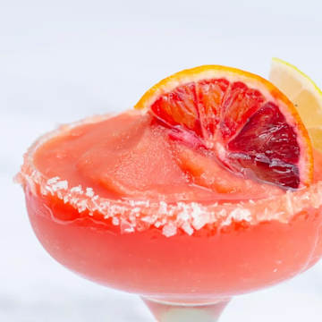 Frozen Blood Orange Margarita