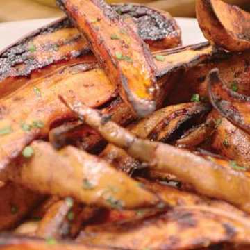 Air-Crisped Sweet Potato Wedges