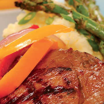 Frozen Southwest Ribeye Steak with Peppers & Onions