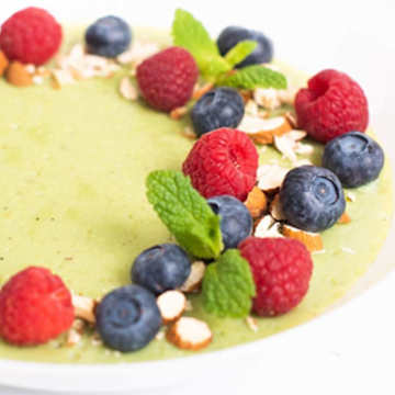 Matcha Gries (Semolina & Matcha Porridge)
