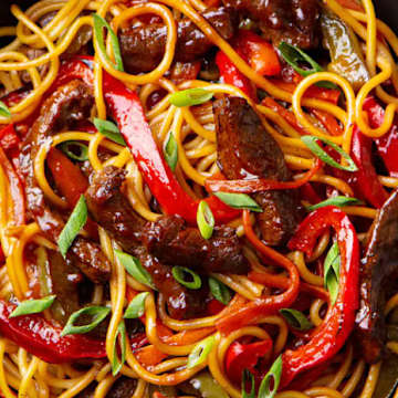 Beef Noodle Stir Fry