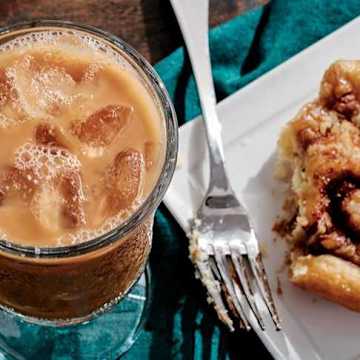 Cinnamon Caramel Iced Coffee