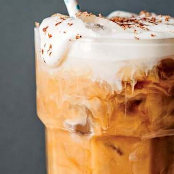 Iced Nutty Cocoa Latte