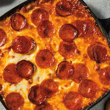 Detroit Style Pepperoni Pan Pizza