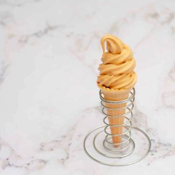 Condensed Milk Coffee Soft Serve