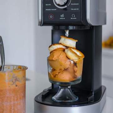 Dairy-Free Sweet Potato & Marshmallow Ice Cream