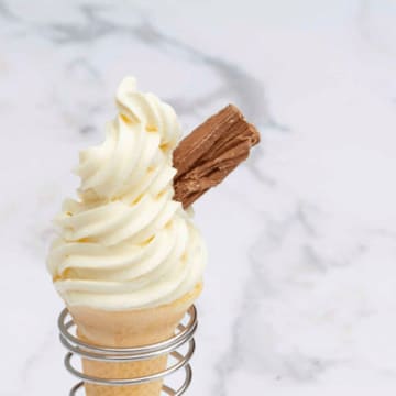 No-Prep Vanilla Protein Soft Serve