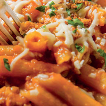 Penne and Sausage Ragu