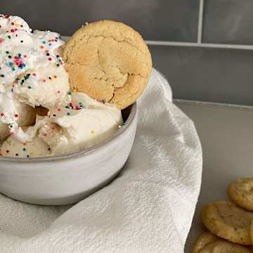 Sugar Cookie Frozen Yogurt