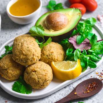 Herby Butterbean Falafels