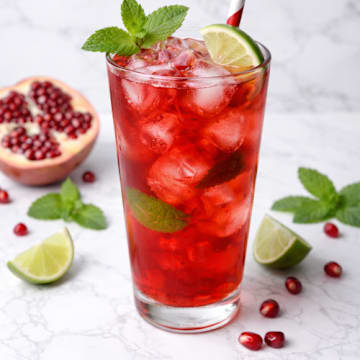 Pomegranite Iced Tea