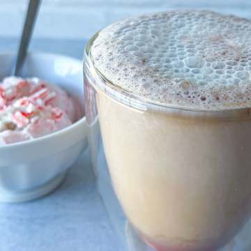 Peppermint Affogato