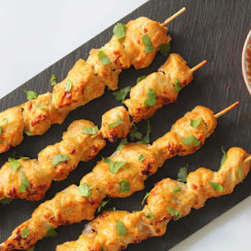 Poulet satay au tamarin