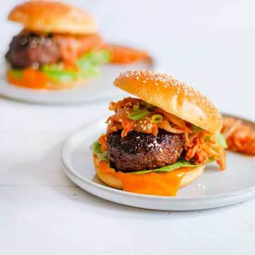 Burgers au kimchi