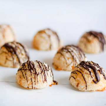 Macarons &agrave; la noix de coco