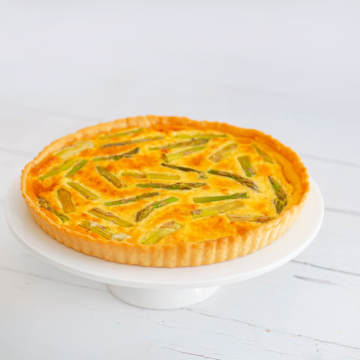 Tarte aux asperges