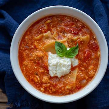 Lasagna Soup