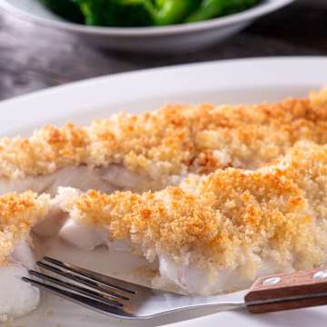 Lemon-Herb Panko Crusted Cod