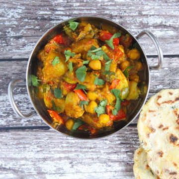 Simple Potato & Chickpea Curry