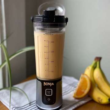 Creamy Banana Orange Protein Shake
