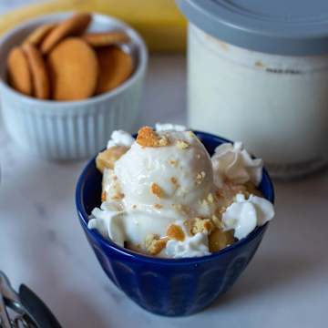 Banana Pudding Protein Ice Cream