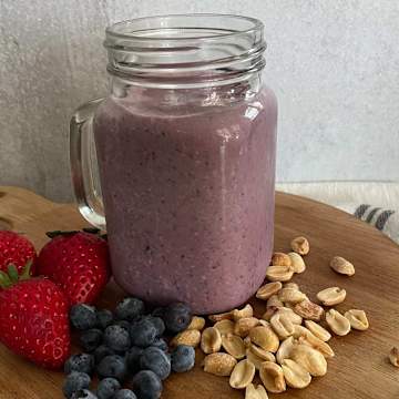 PB and J Protein Shake