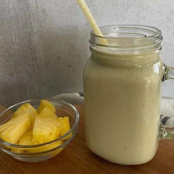 Pineapple Matcha Protein Shake