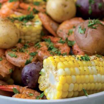 Smoked Shrimp Boil