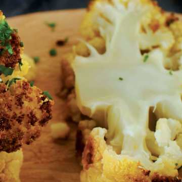 Mediterranean Roasted Cauliflower