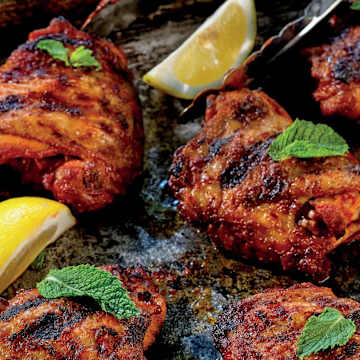 Blackened Chicken with Roasted Broccoli