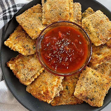 Air-Fried Ravioli