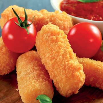 Air-Fried Mozzarella Sticks