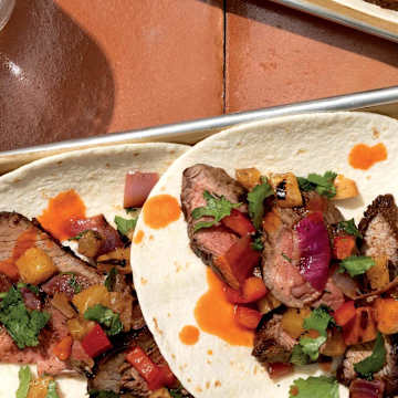 Smoked Tri-Tip Tacos with Pineapple Salsa